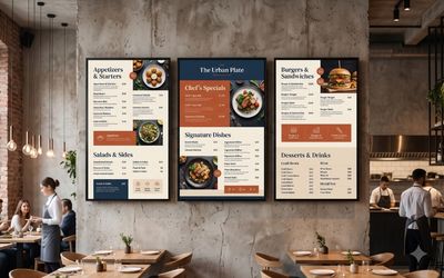 digital tv menu systems